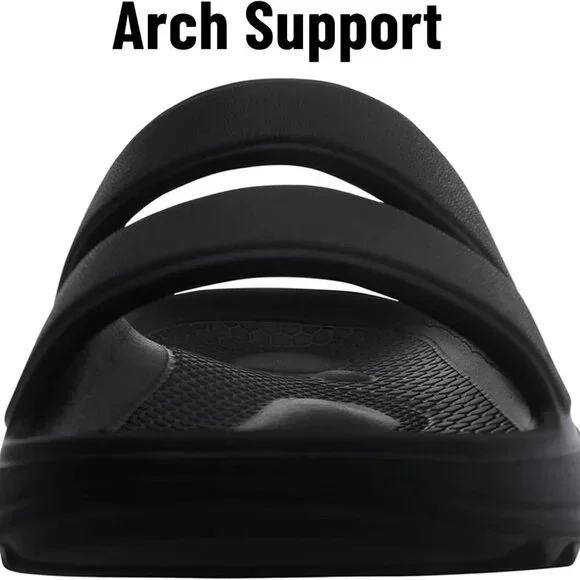 Orthopedic Foam Sandals Women Arch Support Recovery Slides Summer Water-Friendly - Picture 3 of 6